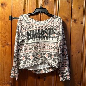 Long Sleeve Crop Top